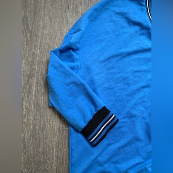 Mexx Athletics V-neck Sweater Top Pullover Blue Womens Size XL - Picture 2 of 7